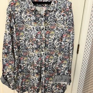 Robert Graham Floral Patterned Men's Shirt